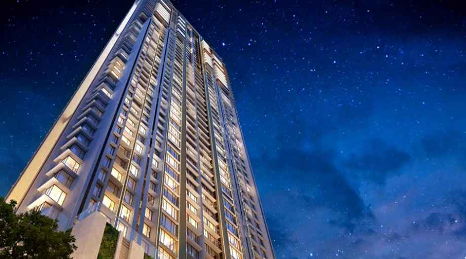 Raheja-The-Rivere-Gallery-Elevation-Image-Night